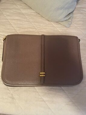 Marc by Marc Jacobs Taupe Leather Shoulder Bag